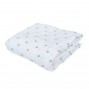 ADEN ANAIS - Baby Swaddle Blanket Baby Muslin Blue Star